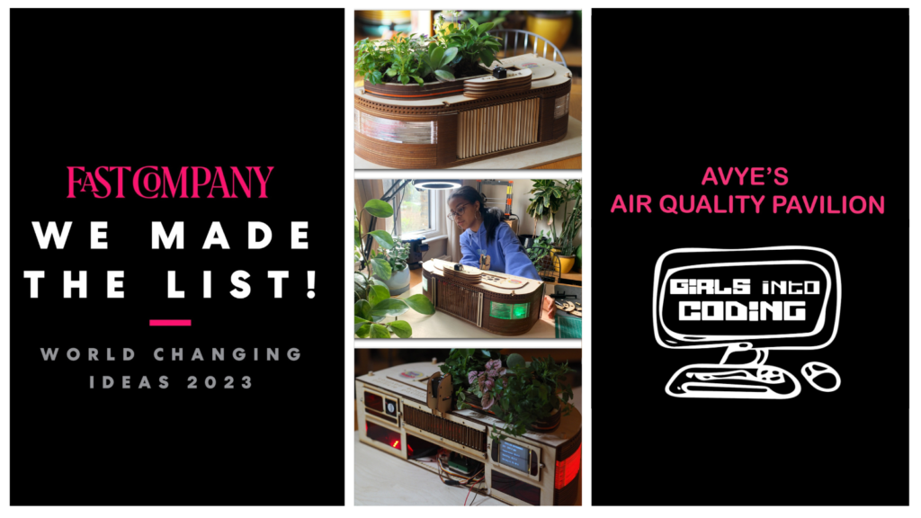 Avye’s Air Quality Pavilion Named Finalist in Students category of Fast Company’s 2023 World Changing Ideas Awards