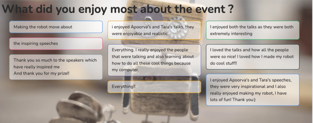 GIC21 FEEDBACK