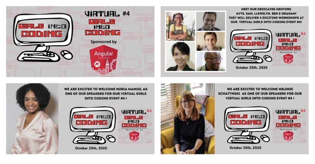 Girls Into Coding Mentors & Speakers