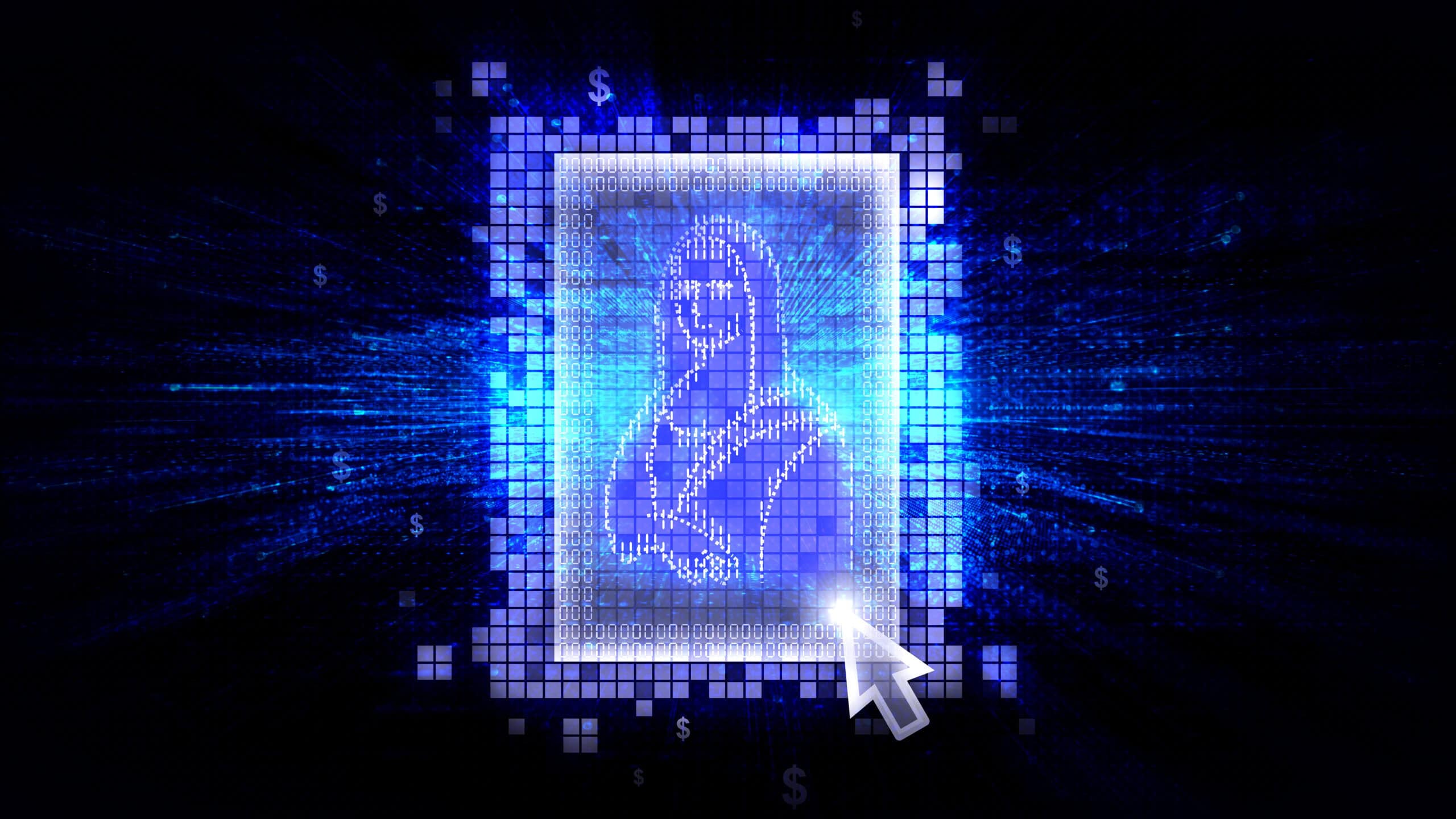 Non-fungible Token - NFT - Digital Assets on Blockchain - Illustration